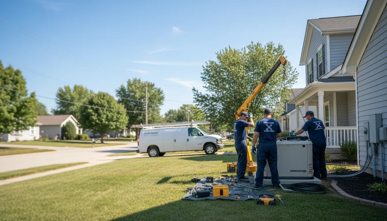 Generator Installation in Creal Springs, IL near me
